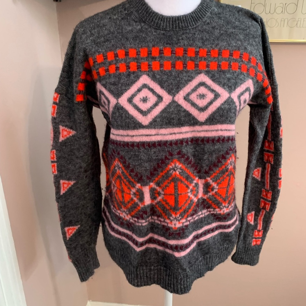 J. Crew women’s wool Sweater Medium Scandinavian knit